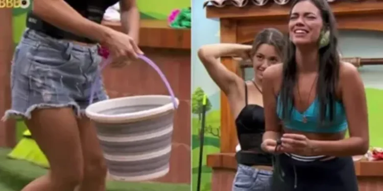 Alane entope vaso do BBB pela quinta vez: ‘todo mundo c@ga’