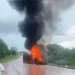 Homem morre carbonizado em carro na Transamazônica