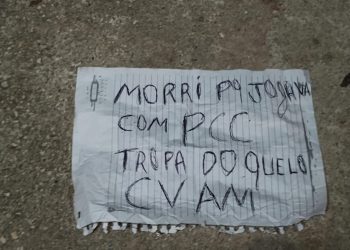 Facç@o mata jovem em Manaus e deixa recado