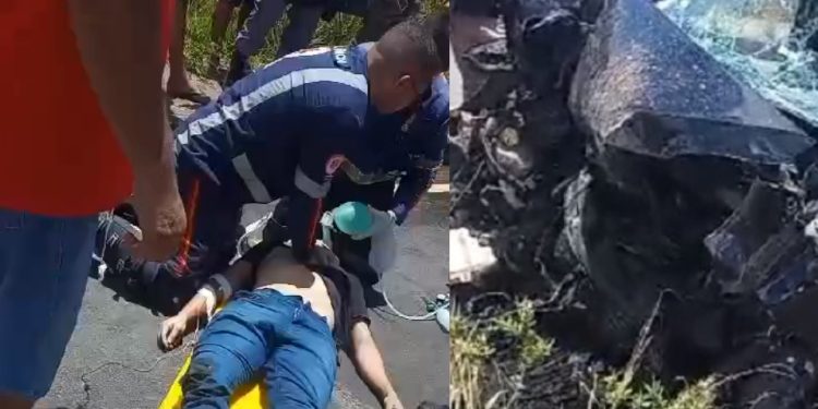 Vídeo: motorista de app morre em violento acidente na Zona Norte de Manaus