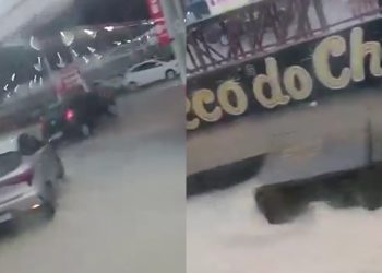 Vídeos: chuva deixa Manaus embaixo d’água neste domingo