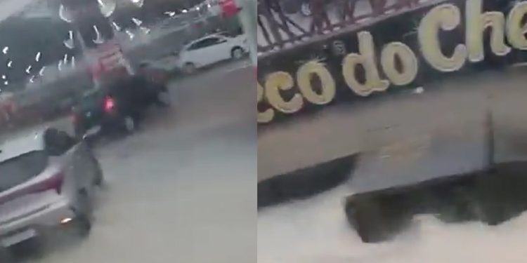 Vídeos: chuva deixa Manaus embaixo d’água neste domingo