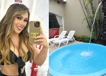 Em Manaus, blogueira vai com as amigas para motel e o pior acontece em piscina: ‘Só veio b0st@’