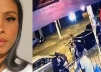 Vídeo: veja mulher que saiu para tomar uma gelada sendo morta no bar