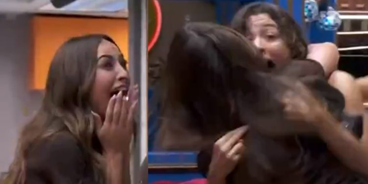 Vídeo: Sabrina Sato volta ao BBB e acaba derrubada no chão por Beatriz