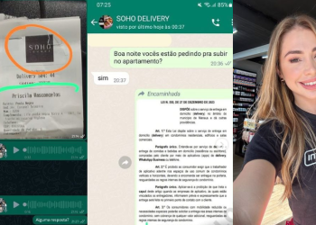Entregador é bloqueado de app após blogueira de Manaus reclamar que ele não subiu ao apartamento