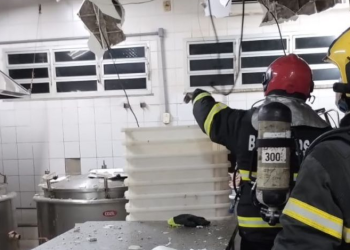 Em Manaus, panela de pressão de 500 litros explode e trabalhador fica ferido