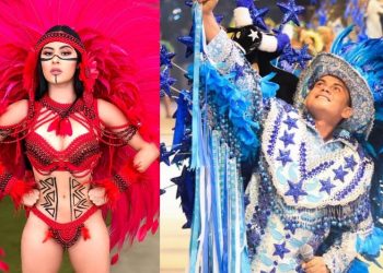 Vídeo: apresentador do Boi azul cutuca Isa: ‘cunhã do Garantido não precisa de reality show’