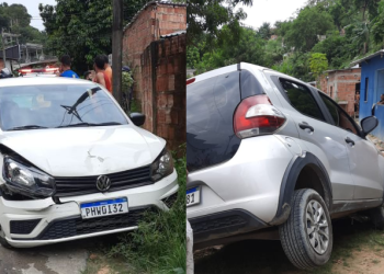 Com motorista refém no porta-malas, criminosos abandonam carros em Manaus ao verem a polícia