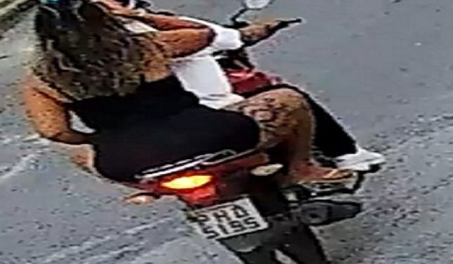 Casal com loira na garupa é apontado como assaltantes que fazem arrastão no Nova Cidade