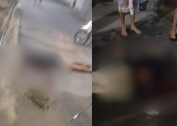 Cena forte: Casal suspeito de assalto é perseguido e morto a tiros na Zona Leste de Manaus