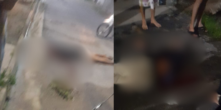 Cena forte: Casal suspeito de assalto é perseguido e morto a tiros na Zona Leste de Manaus