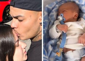 Filho de influencer brasileiro nasce com seis dedos em uma mão