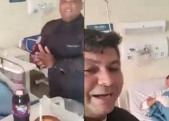 Vídeo: policiais fazem festa para bandido no hospital e vão para a Corregedoria