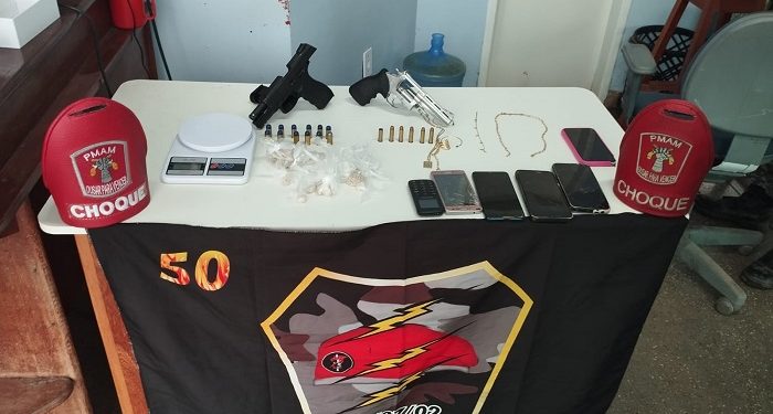 Cena forte: No interior do AM, traficante acaba com o ‘CPF cancelado’ ao afrontar polícia