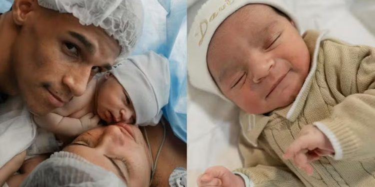 Nasce Davi Cristiano Ronaldo, filho do influencer ‘Luva de Pedreiro’