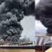 Vídeo urgente: incêndio em balsa destrói veículos no porto do Puraquequara