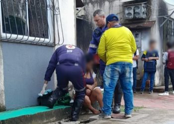 Pistoleiros encapuzados invadem residencial em Manaus, matam morador e atiram em grávida 