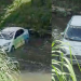 Carro de reportagem da A Crítica cai em igarapé de Manaus