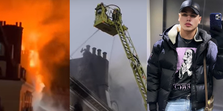 Vídeo: Em suposto surto, manauara em Londres coloca fogo em apartamento e deixa 10 feridos