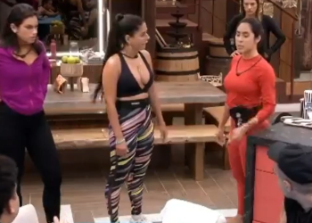 Isabelle enfrenta Lucas ‘Calabreso’ após situação com Fernanda e dispara: ‘Fofoca é errado’; veja