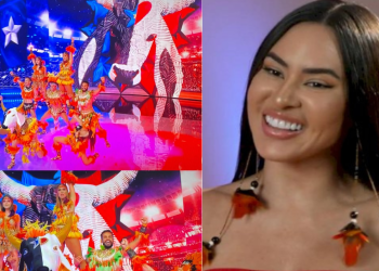 Vídeo: Dança dos Famosos realiza apresentação com toadas ‘Vermelho’ e ‘Ritmo Quente’