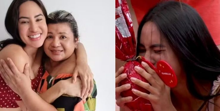 Vídeo: Isabelle recebe foto da família, chora e faz promessa à mãe: ‘a senhora vai ver