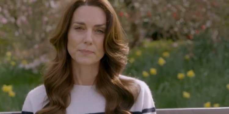 Vídeo: princesa Kate revela que está com câncer e cita os filhos: ‘foi um choque’