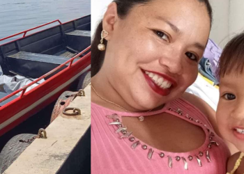 Voltando de aniversário, mãe e filha de 2 anos morrem após lancha naufragar no interior do AM