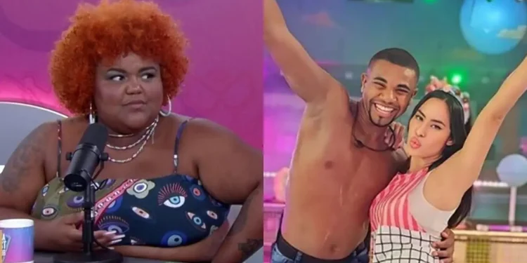 VÍDEO: Apresentadora do mesacast diz que Isabelle quer seduzir David