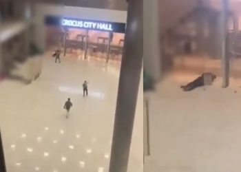 Vídeos fortes: veja atiradores cometendo massacre na Rússia; 40 mortos