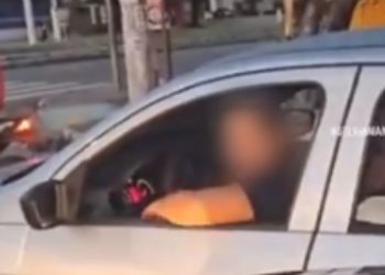 Na véspera do Dia da Mulher, homem ameaça ‘dar tiro’ na cara de motorista em Manaus; veja