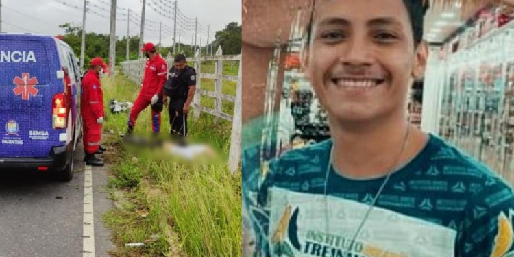 Jovem morre em acidente grave de moto em Parintins e ainda é furtado