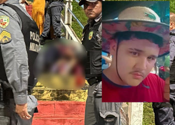 Vídeo: ‘Brocado’, jovem sai para comprar lanche em praça no Petrópolis e acaba morto a tiros