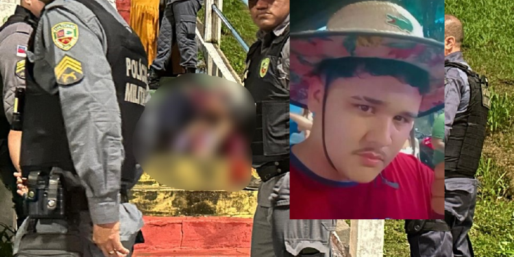 Vídeo: ‘Brocado’, jovem sai para comprar lanche em praça no Petrópolis e acaba morto a tiros