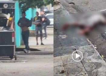 Vídeo: Homem é todo ticado com pé de cabra em frente ao bar 5 Estrelas, Centro de Manaus