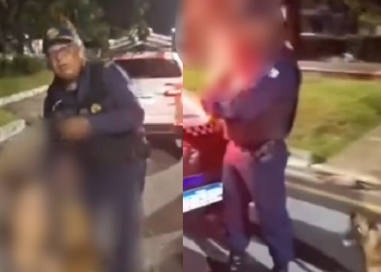 Vídeo: Cachorro Caramelo e é encontrado acompanhado bebê de 1 ano que ‘fugiu’ de casa