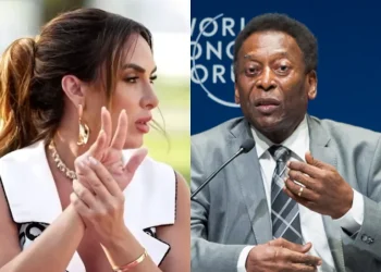 Nicole Bahls descobre só agora que Pelé morreu: “Tadinho”