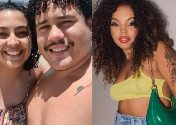 Com medo de ser vista como chifruda, esposa de Lucas apaga fotos com ele após flerte com Pitel