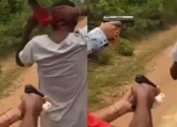 Vídeo: garimpeiros executam ladrão a tiros e postam na rede social