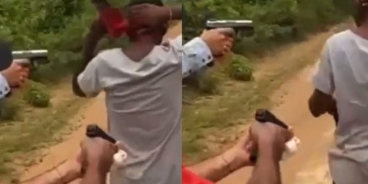 Vídeo: garimpeiros executam ladrão a tiros e postam na rede social