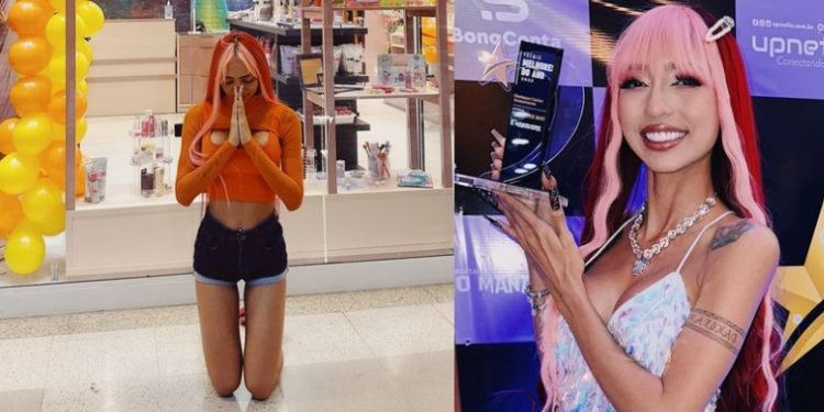 Ruivinha de Marte dobra joelhos, abre loja no Shopping e ora: ‘honra e glória de Deus’