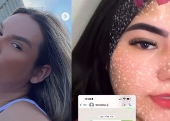 Gerente acusa Sereia Lima de calote em Manaus e ela debocha: ‘não vai dar em nada’