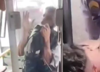 Vídeo: passageiros trituram homem que abaixou as calças dentro do 358 em Manaus