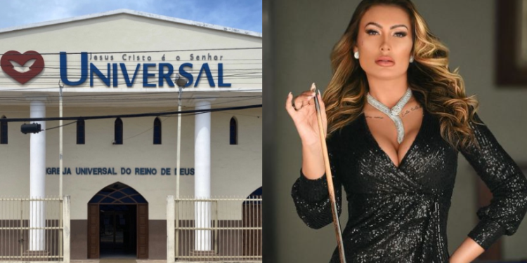 Igreja Universal faz cobrança à Andressa Urach na Justiça