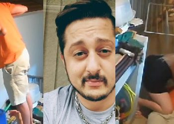 Vídeo: homem sobe no muro para bisbilhotar vizinha e morre com tiro na cara