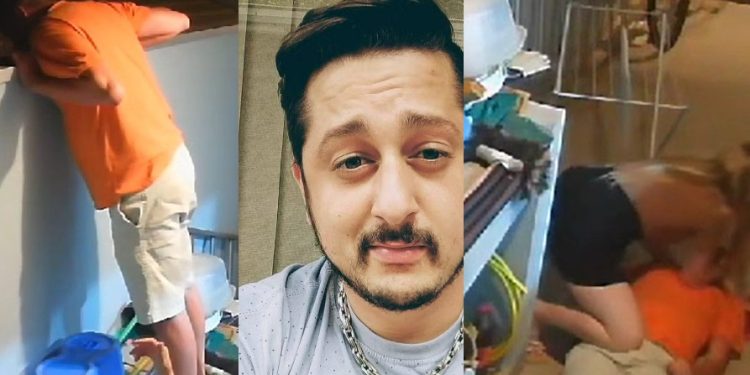 Vídeo: homem sobe no muro para bisbilhotar vizinha e morre com tiro na cara