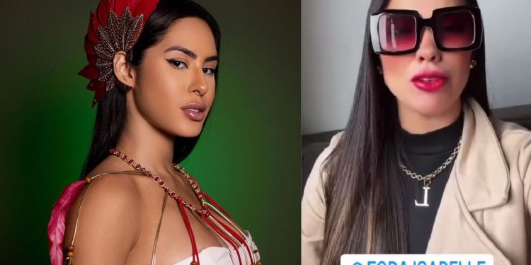 influenciadora do Pará puxa voto contra Isabelle a chama amazonenses de desunidos