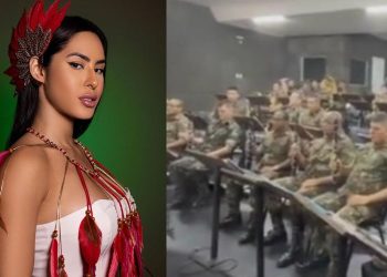 VÍDEO: Banda do Comando Militar da Amazônia toca toada Isa-a-bela