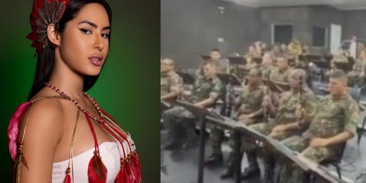 VÍDEO: Banda do Comando Militar da Amazônia toca toada Isa-a-bela